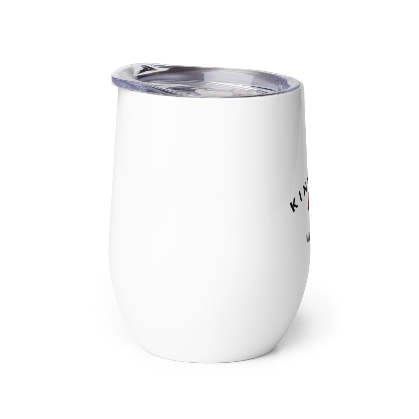 Kindness With Kass Logo Wine tumbler